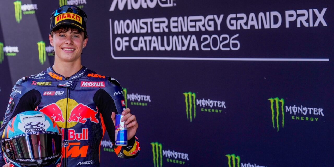 Valentín Perrone hace historia en Cataluña: ¡Primera pole en Moto3! 🎉🏁