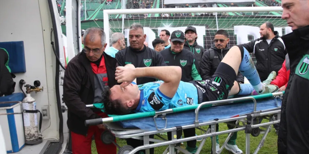 ¡Escándalo en el fútbol argentino! Hinchas arrojaron un explosivo y lesionaron a un arquero ⚽💥