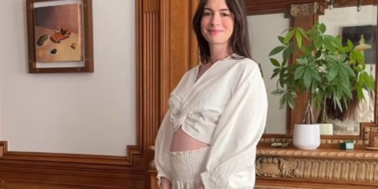 ¡Una noticia que alegra! Anne Hathaway espera su tercer hijo 🤰✨
