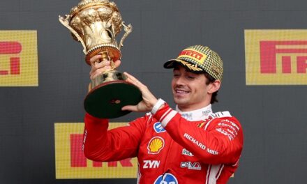 ¡Leclerc vuelve a la cima en un final caótico y emocionante en Silverstone! 🏎️✨