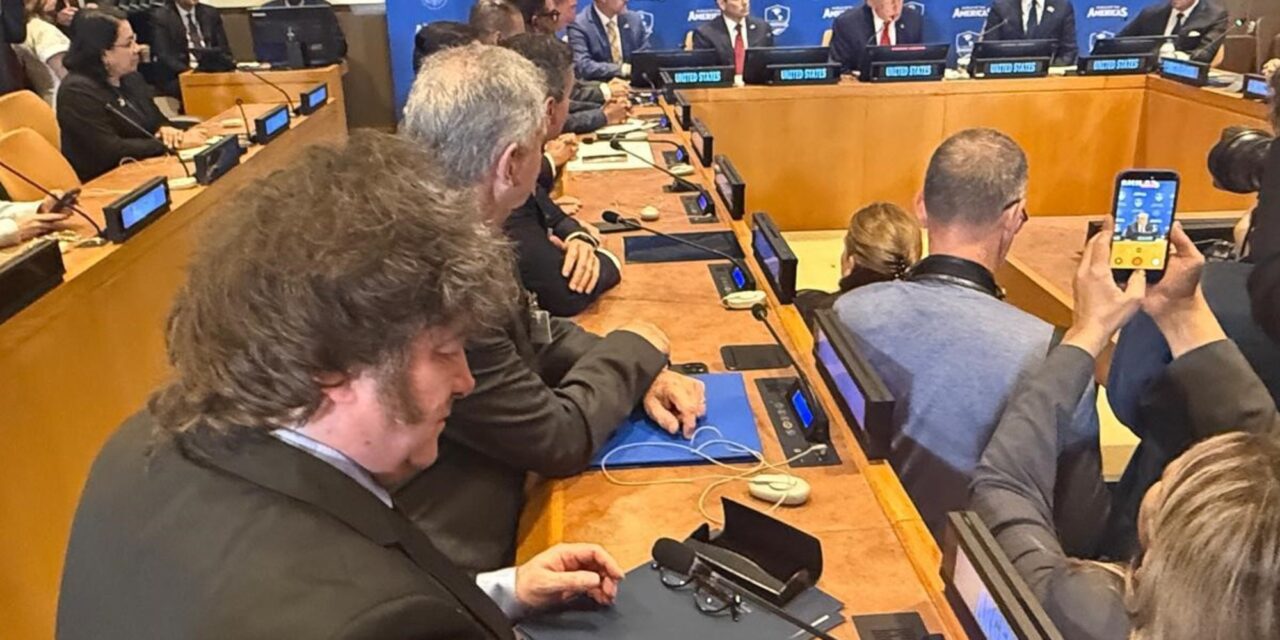 Javier Milei se encuentra con Donald Trump en Nueva York y refuerza su apoyo 🇺🇸🤝