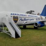El avión misterioso de Boca que se volvió viral en Baradero ✈️🔥