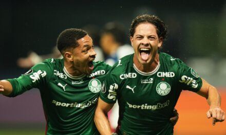 Palmeiras gana con un golazo de Giay y pone un pie en las semifinales 🏆⚽
