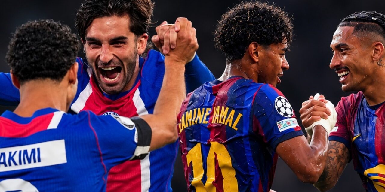 ¡El enfrentamiento que todos estaban esperando! 🏆 PSG vs Barcelona en la Champions