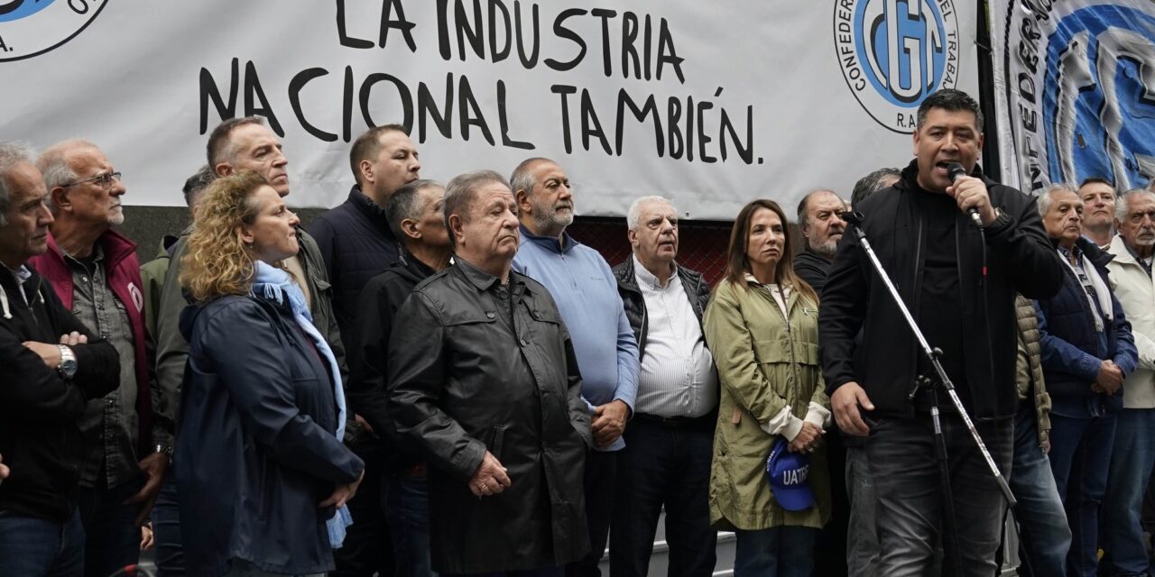 La CGT salió a la calle: reclamos y advertencias en defensa de la industria y el empleo 🚩💥