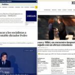La polémica visita de Milei a España: insultos, enfrentamientos y duras críticas ✈️🔥