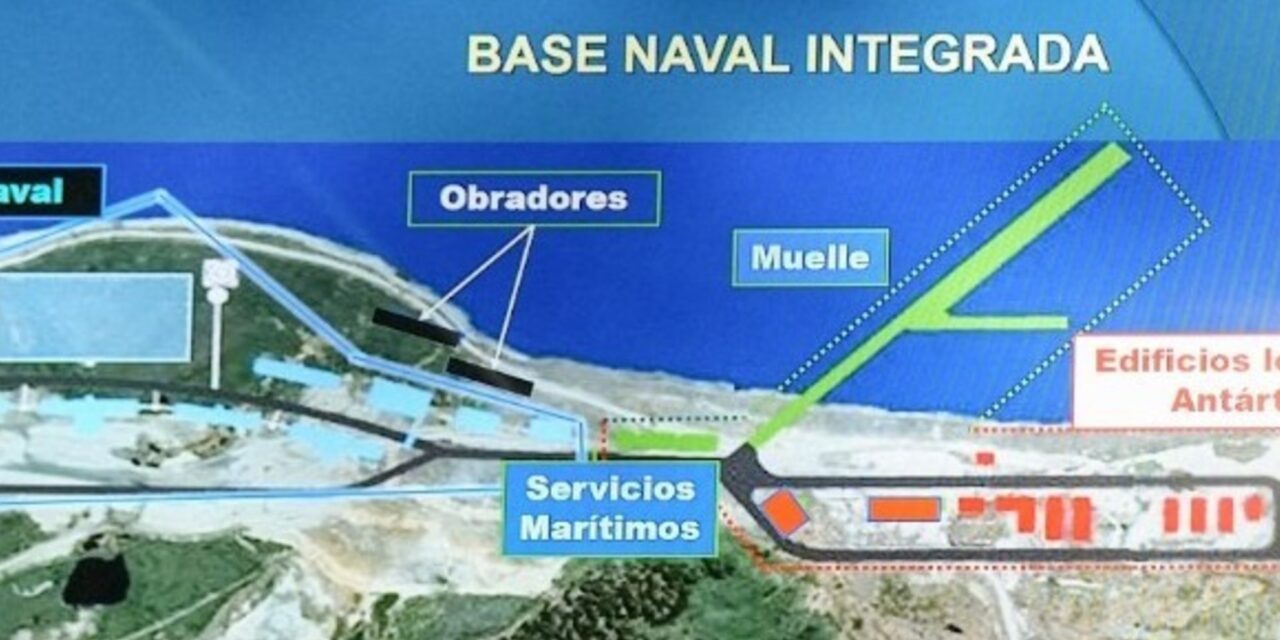 Argentina avanza con la construcción de una base naval en Tierra del Fuego 🚢🇦🇷